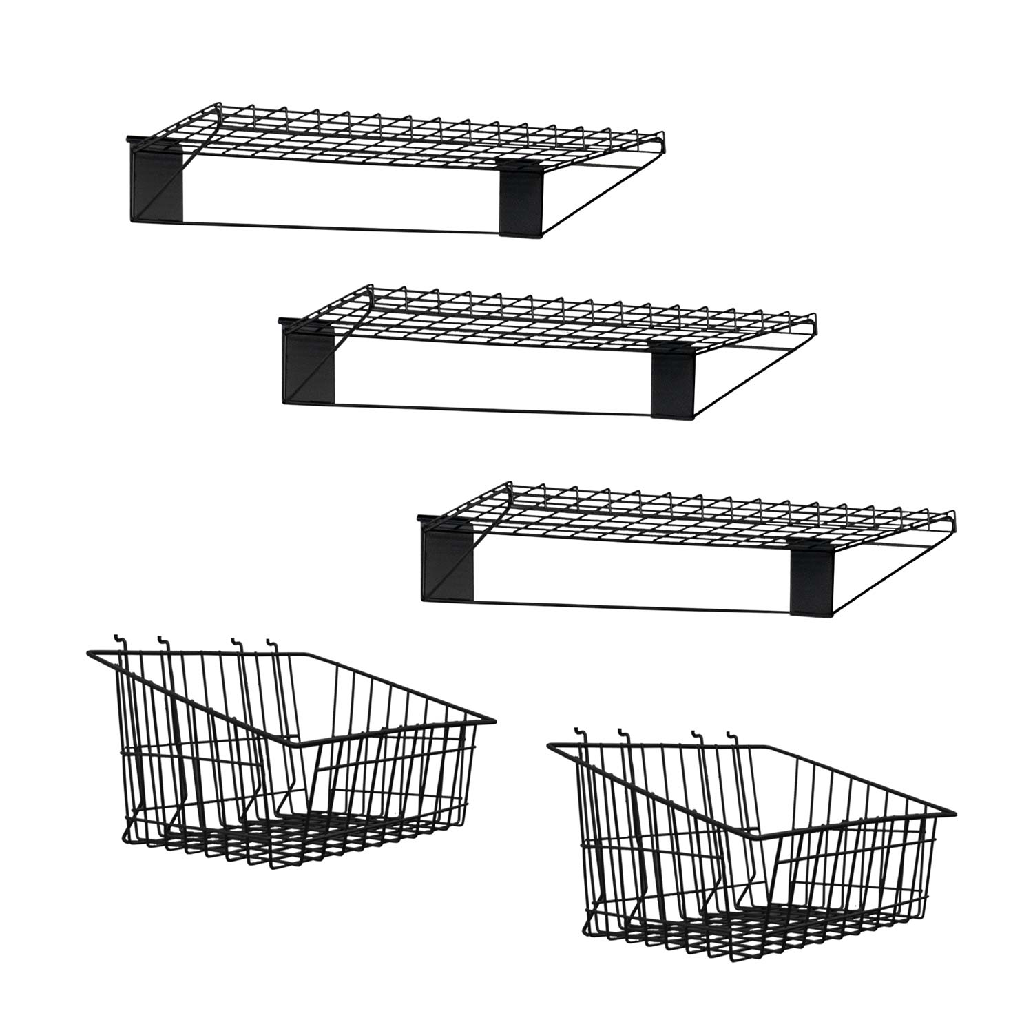 STEALTH Ensemble de tablettes et de paniers