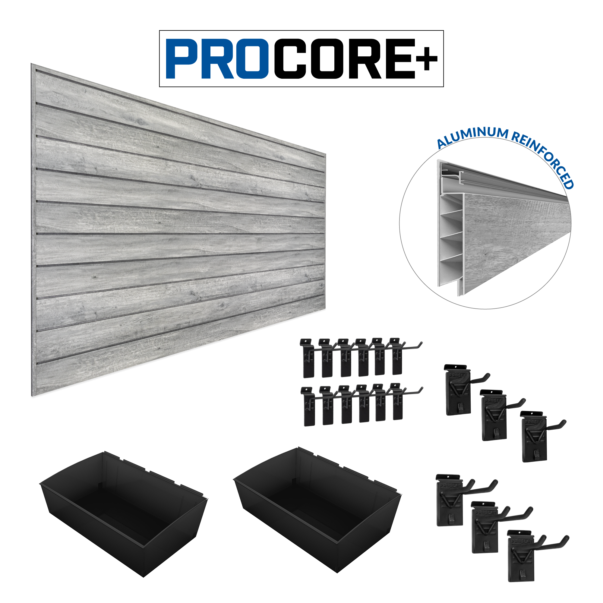 Panneaux PROCORE PLUS Ensemble d'organisation – STEALTH