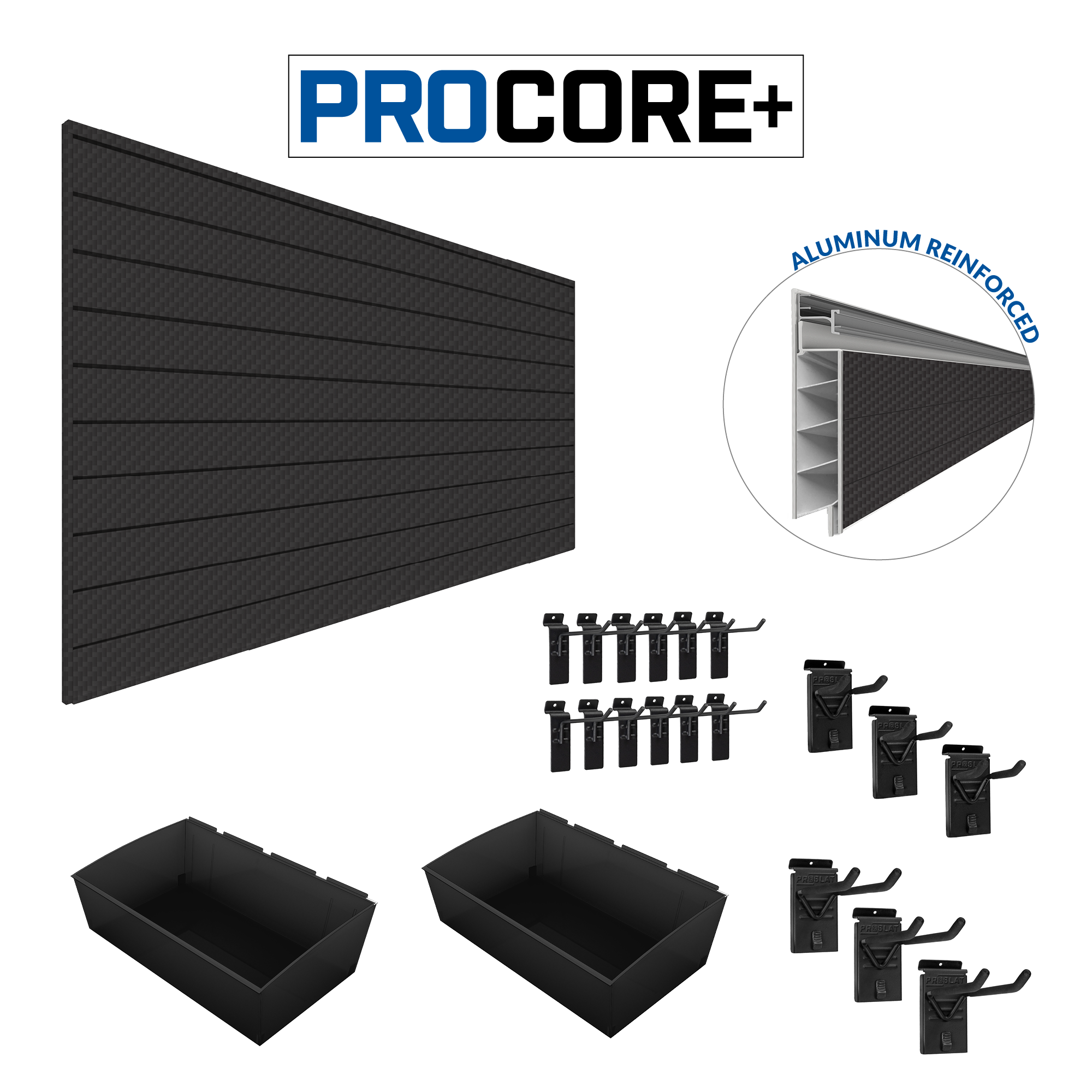 Panneaux PROCORE PLUS Ensemble d'organisation – STEALTH