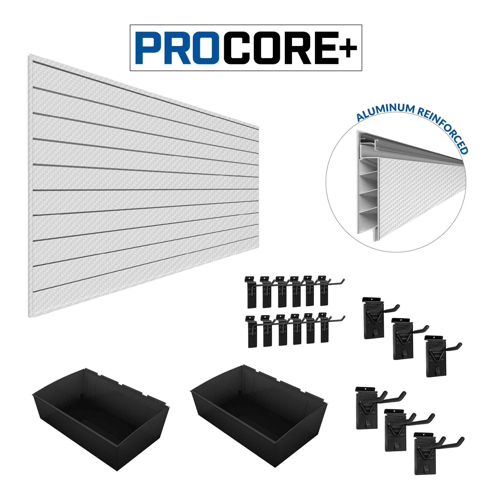 Panneaux PROCORE PLUS Ensemble d'organisation – STEALTH