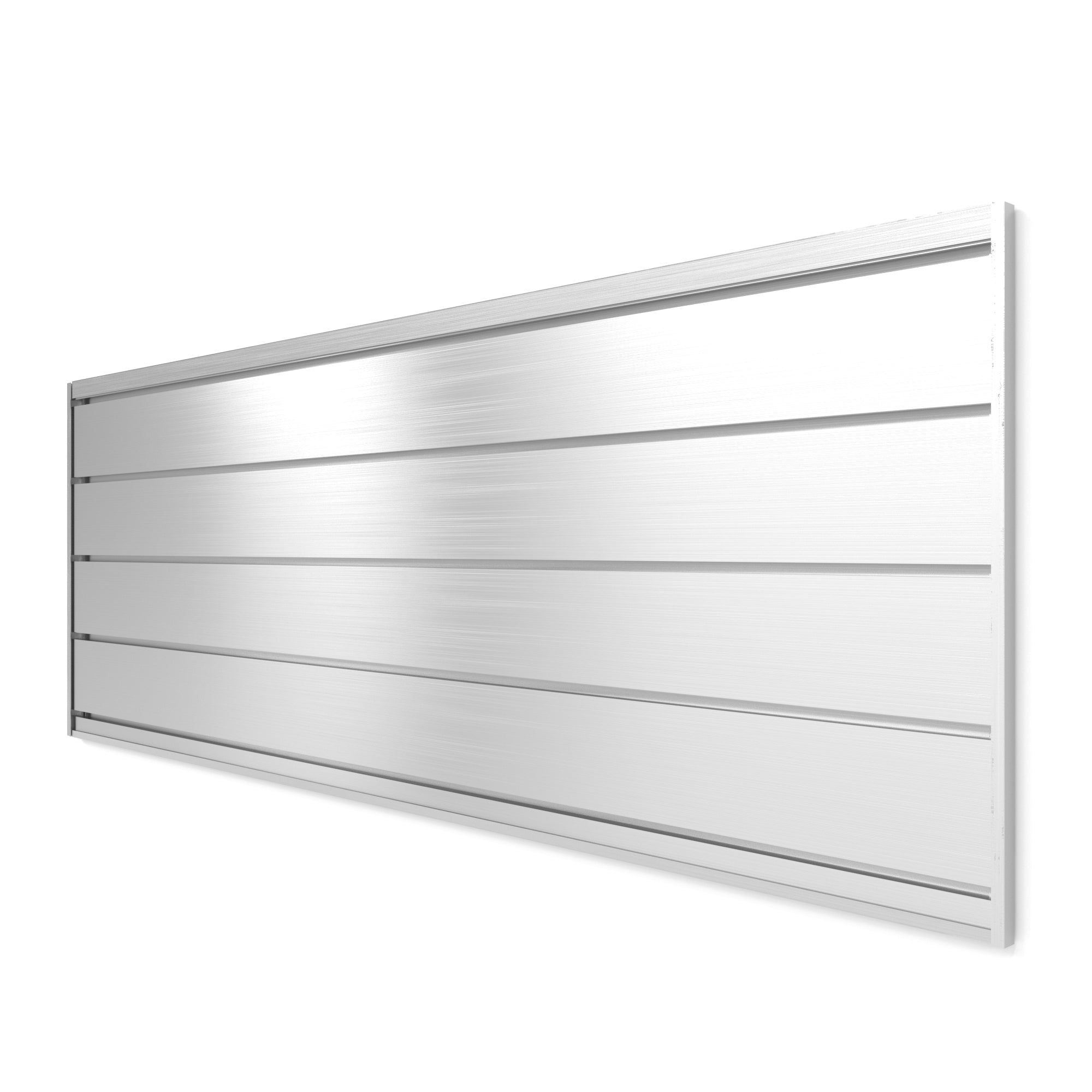 Dosseret en aluminium de 60 pouces pour surface de travail en bois massif "Live Edge"