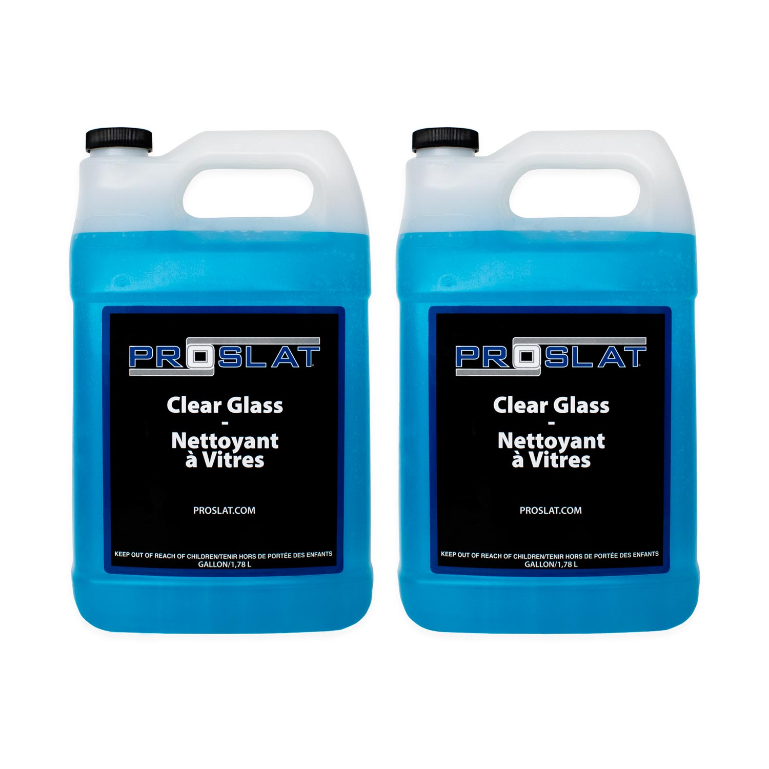 Clear Glass Cleaner - Gallon - 2 Pack