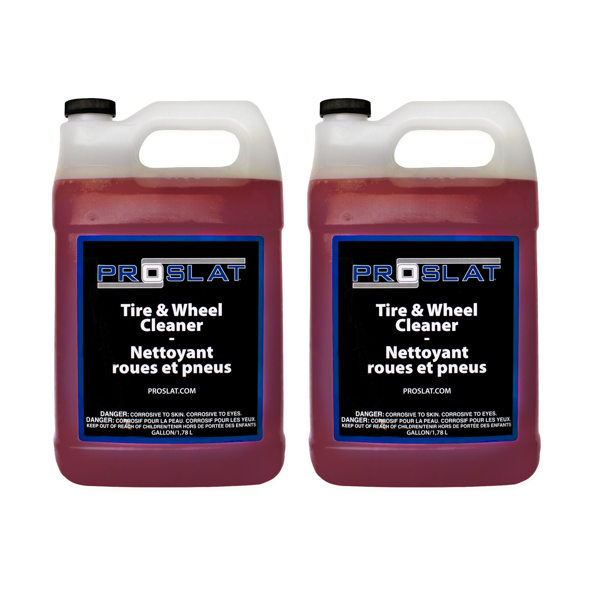 Nettoyant pour pneus et roues – 1,78 L – Lot de 2