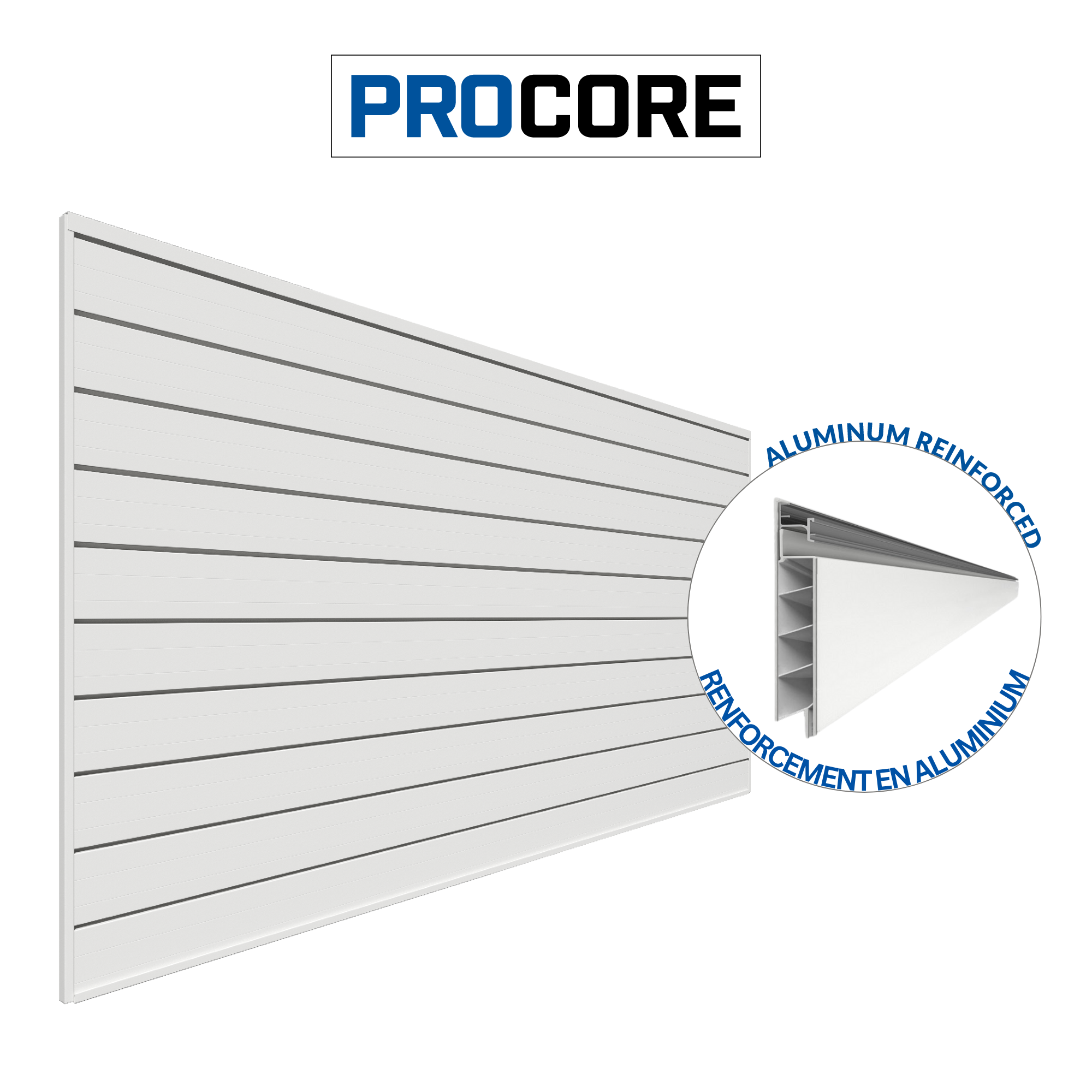 PROCORE – Panneaux en PVC de 4 x 8 pi