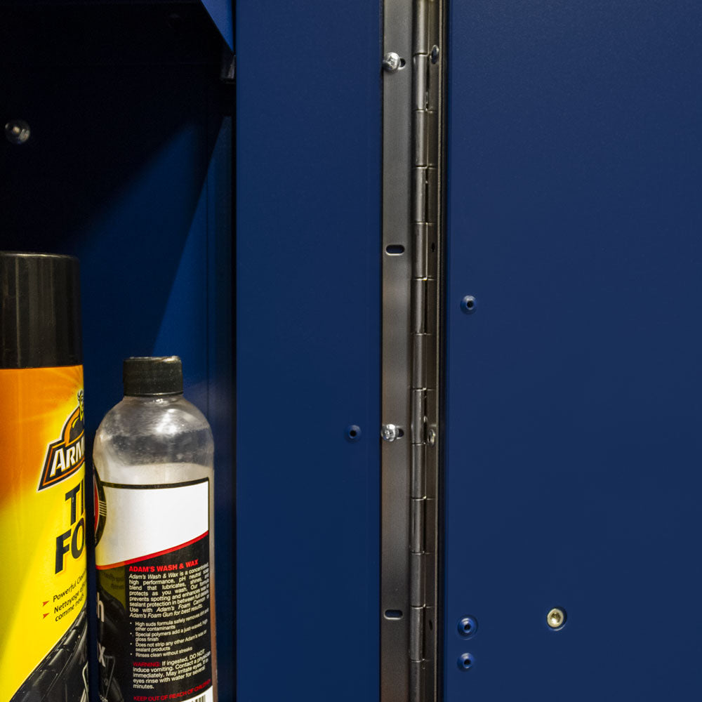 Armoires LUX — Ensemble de 16 pieds — Grand coffre + Modules supérieurs