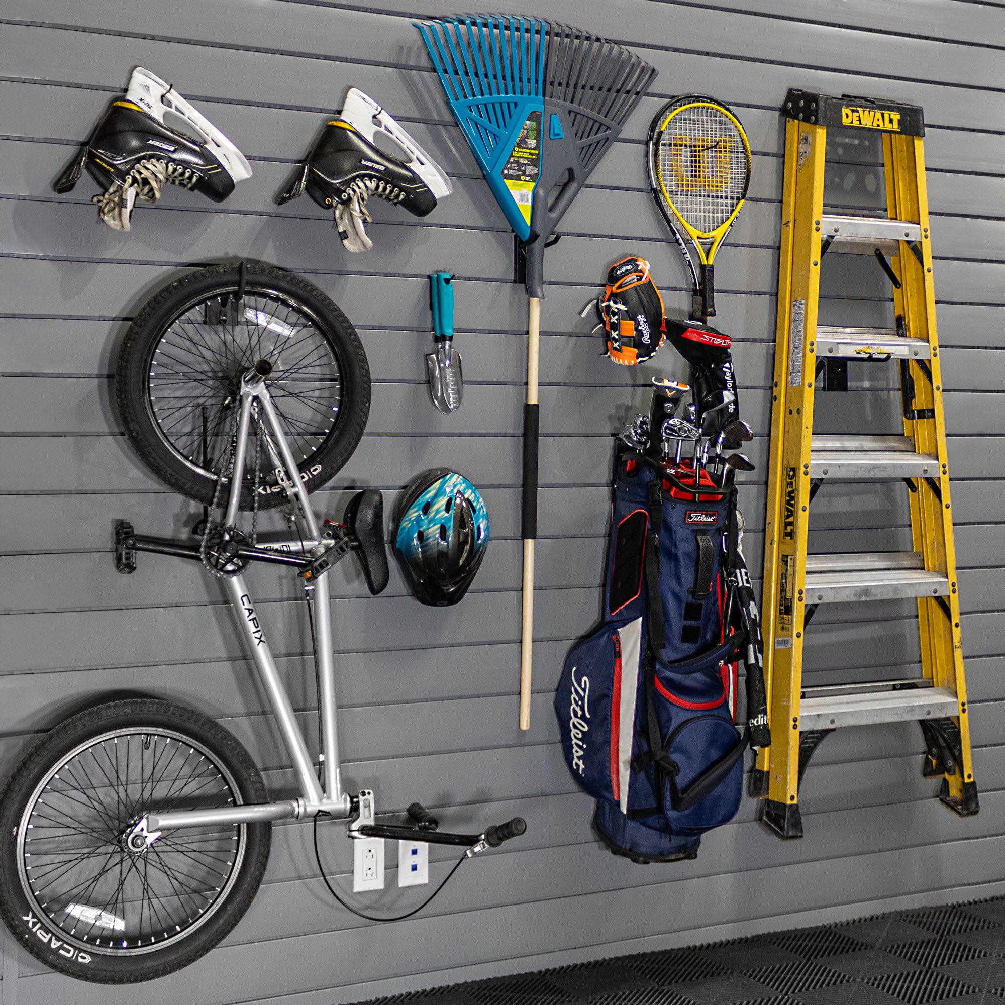 PVC Slatwall Mini Hook Kit Bundle – STEALTH