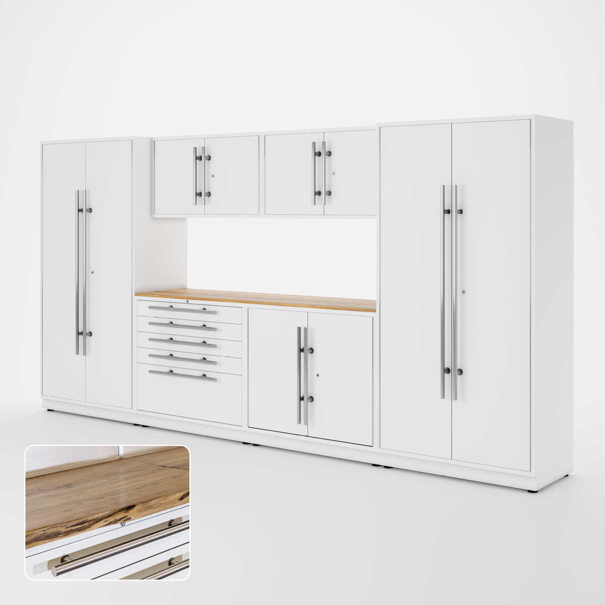 Armoires LUX — Ensemble de 13 pieds — MAX