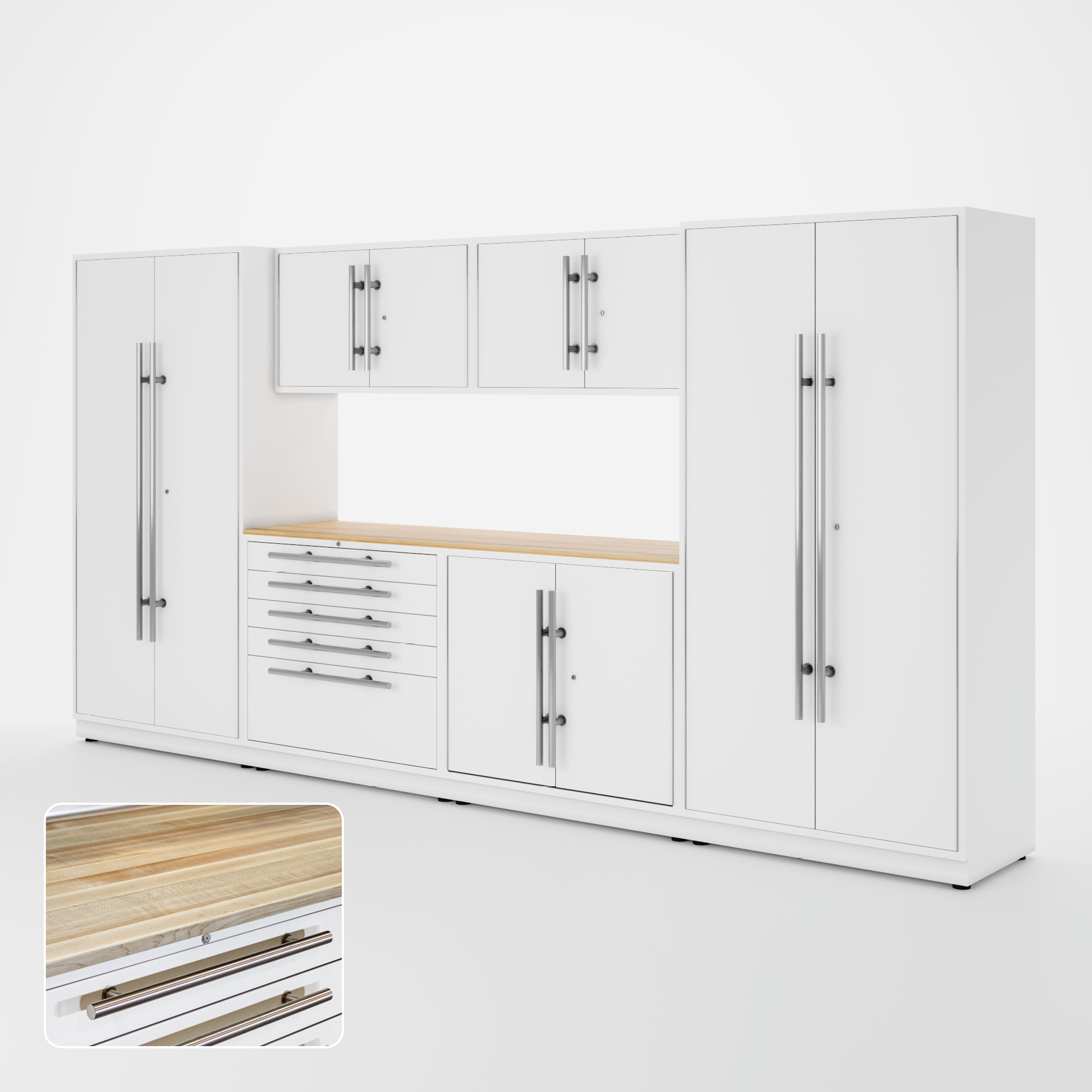 Armoires LUX — Ensemble de 13 pieds — MAX