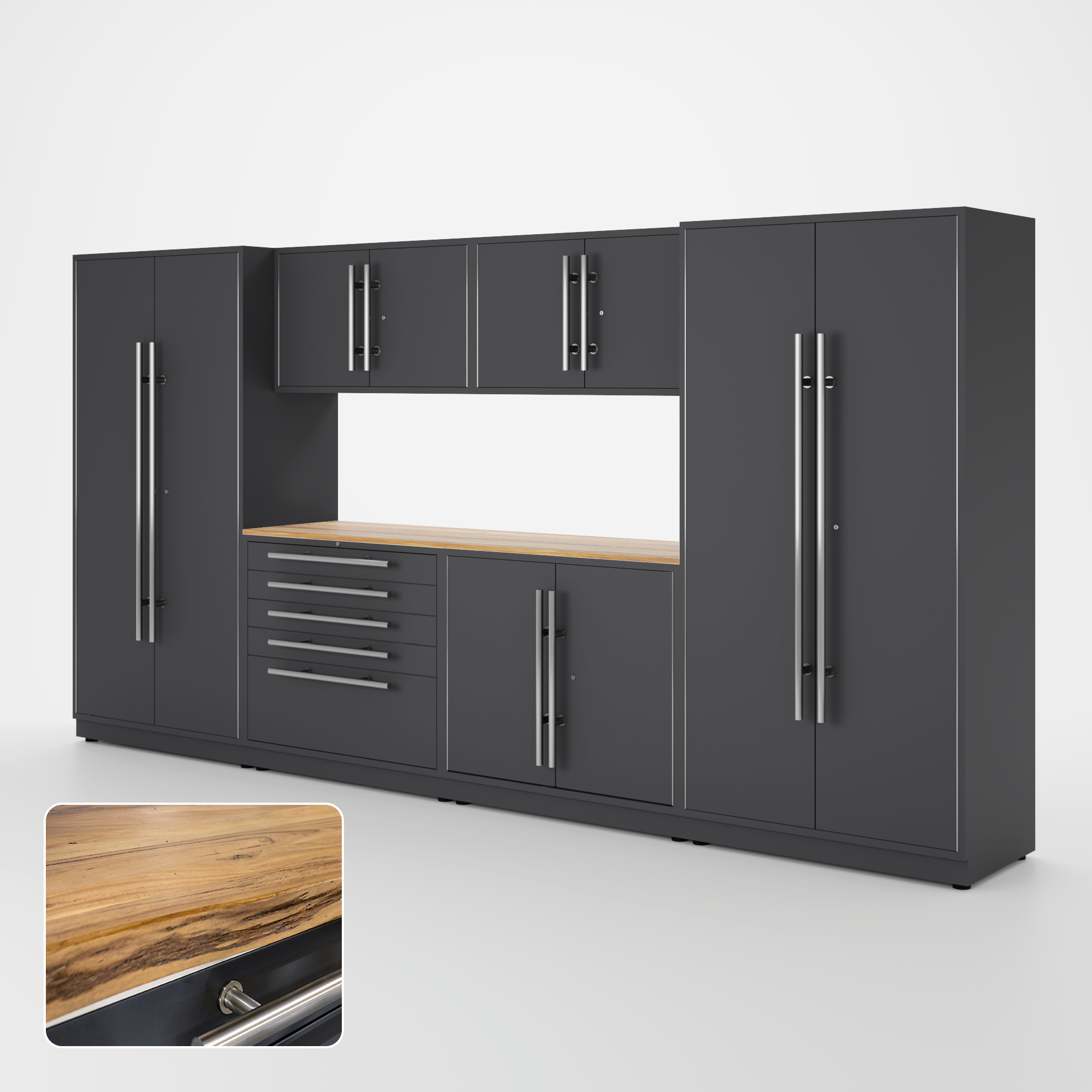 Armoires LUX — Ensemble de 13 pieds — MAX