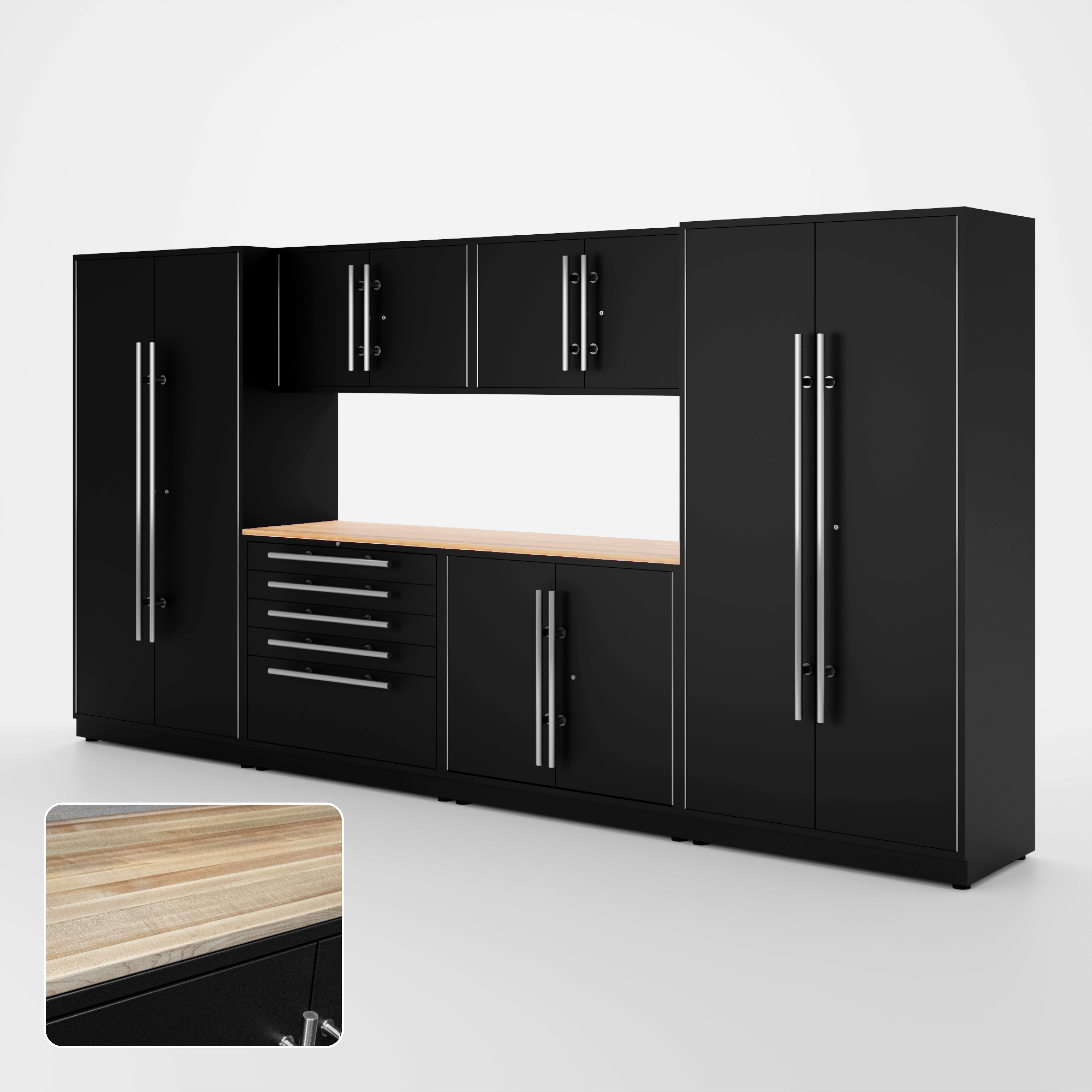Armoires LUX — Ensemble de 13 pieds — MAX