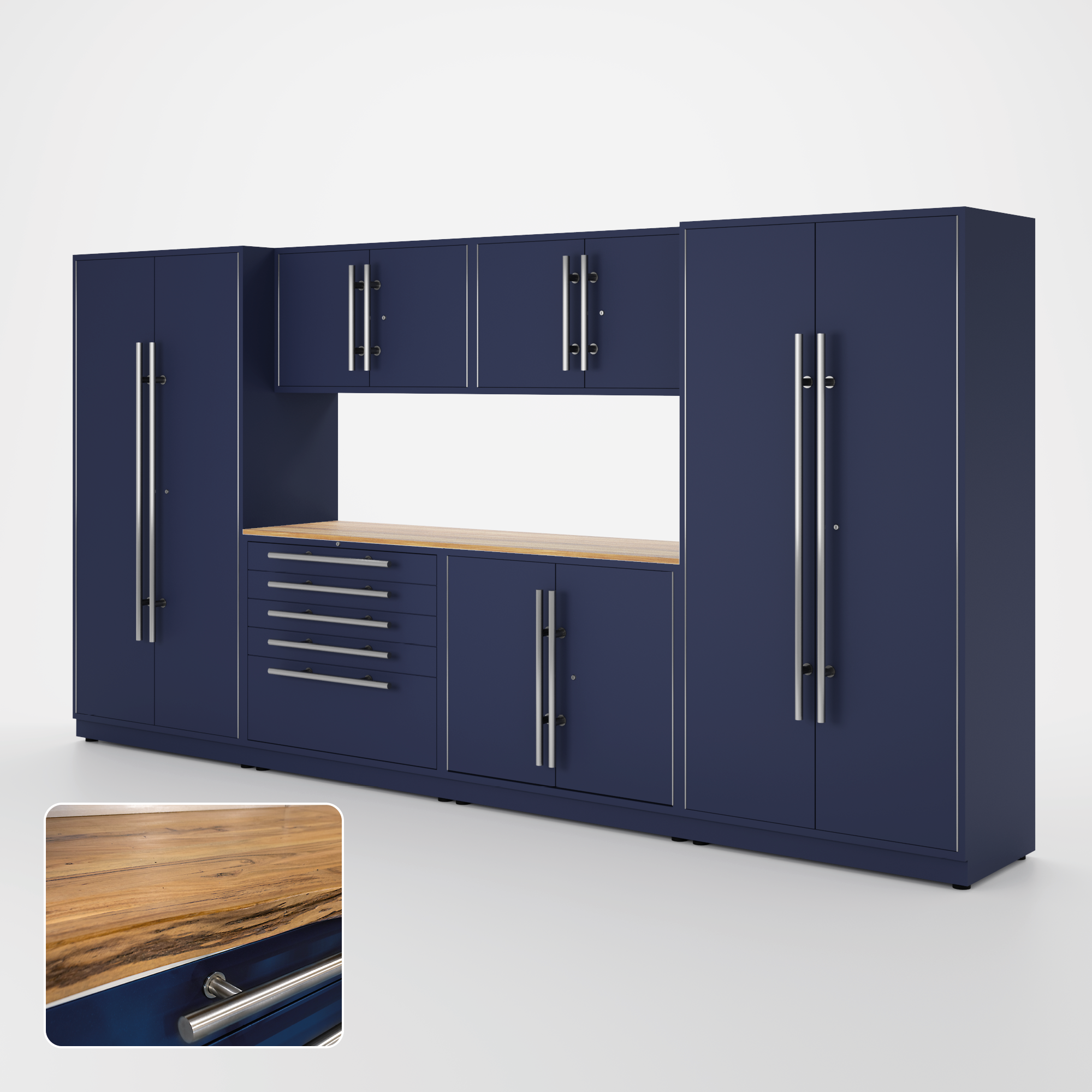 Armoires LUX — Ensemble de 13 pieds — MAX