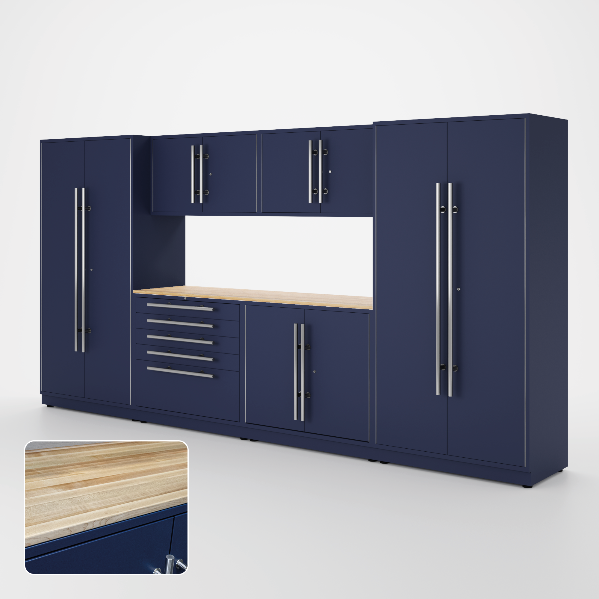 Armoires LUX — Ensemble de 13 pieds — MAX