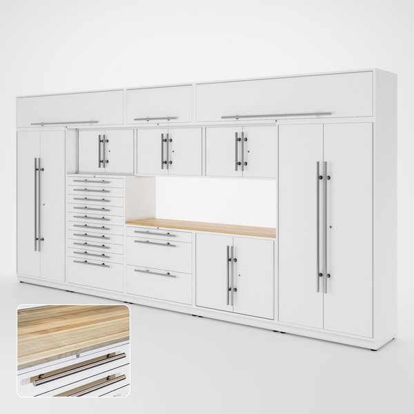 LUX Cabinets – 16 ft set – TOOL – Overheads