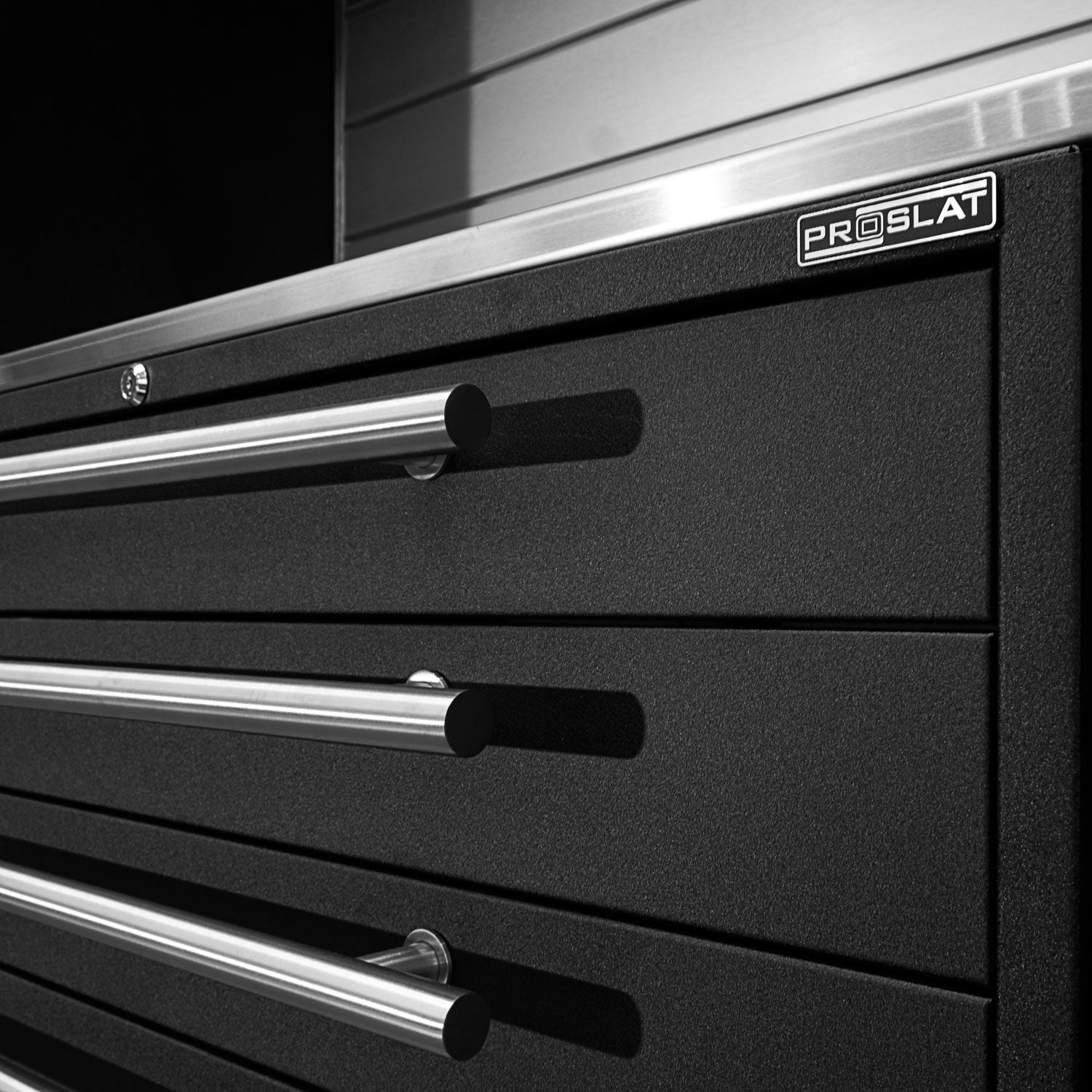 Armoires LUX — Ensemble de 16 pieds — Grand coffre + Modules supérieurs