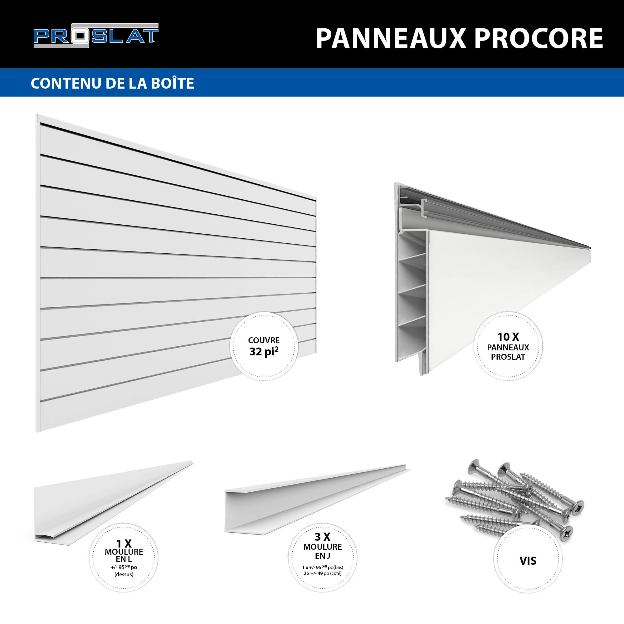 PROCORE Slatwall Mini Bundle