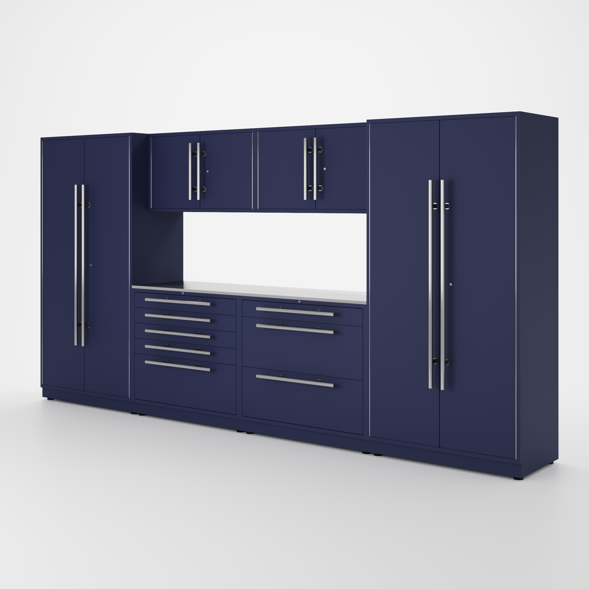 Armoires LUX — Ensemble de 13 pieds — Coffre à outils