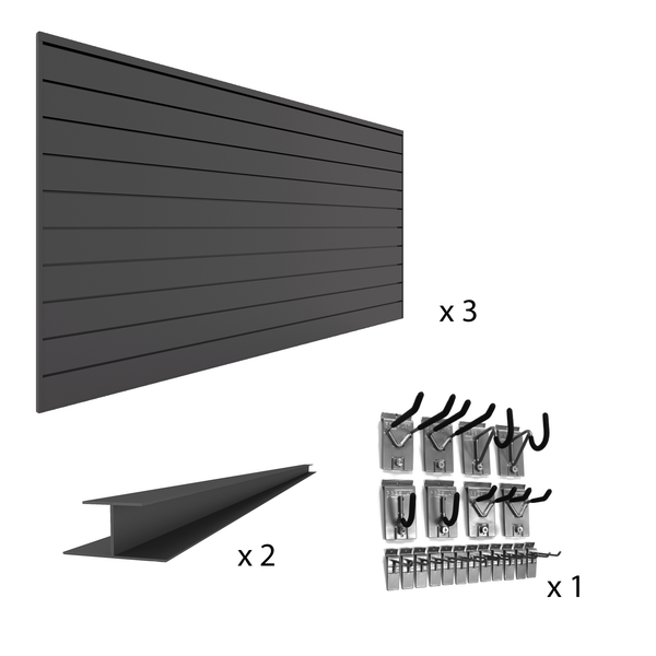 Proslat Standard PVC Slatwall Bundle Proslat Canada