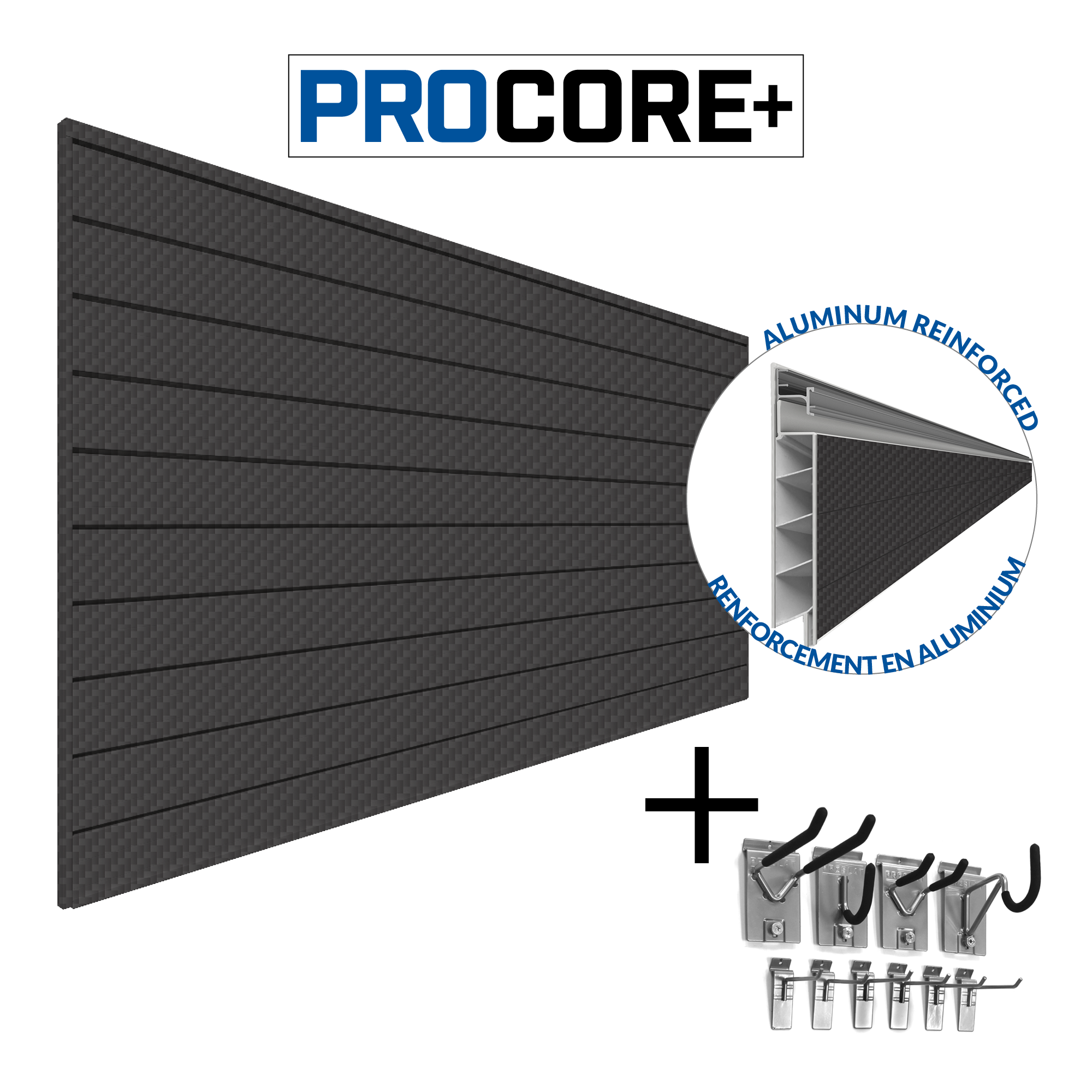 PROCORE PLUS Panneaux avec 10 crochets