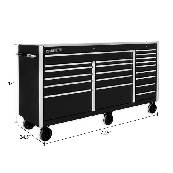 MCS 72.5 in. Rolling tool chest – Black FINAL SALE