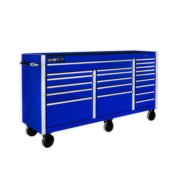 MCS 72.5 in. Rolling tool chest – Blue – Proslat Canada