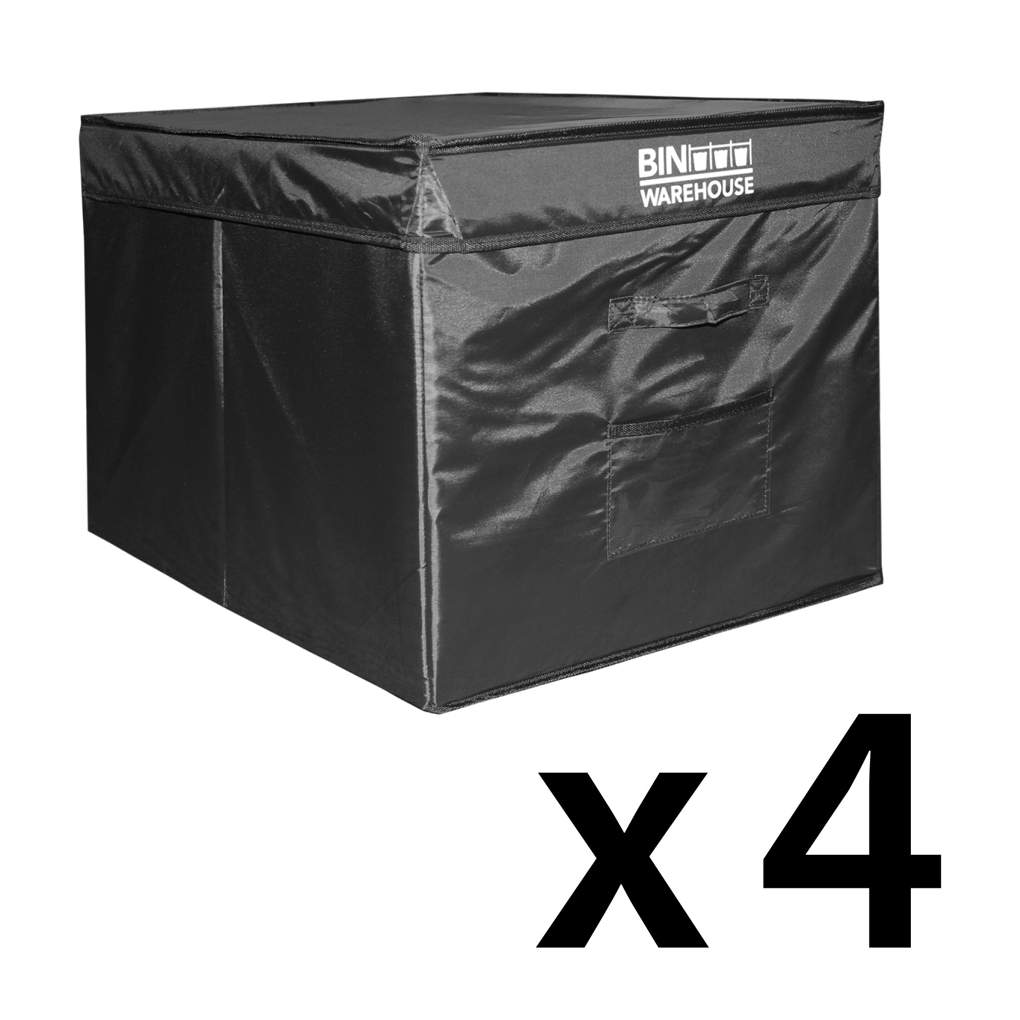Bin Warehouse – Boîtes pliables 121 litres – paquet de 4