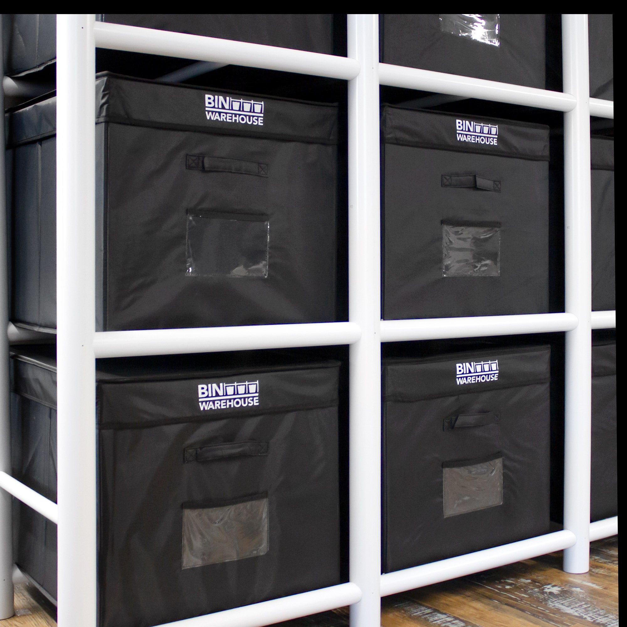 Bin Warehouse – Boîtes pliables 121 litres – paquet de 4