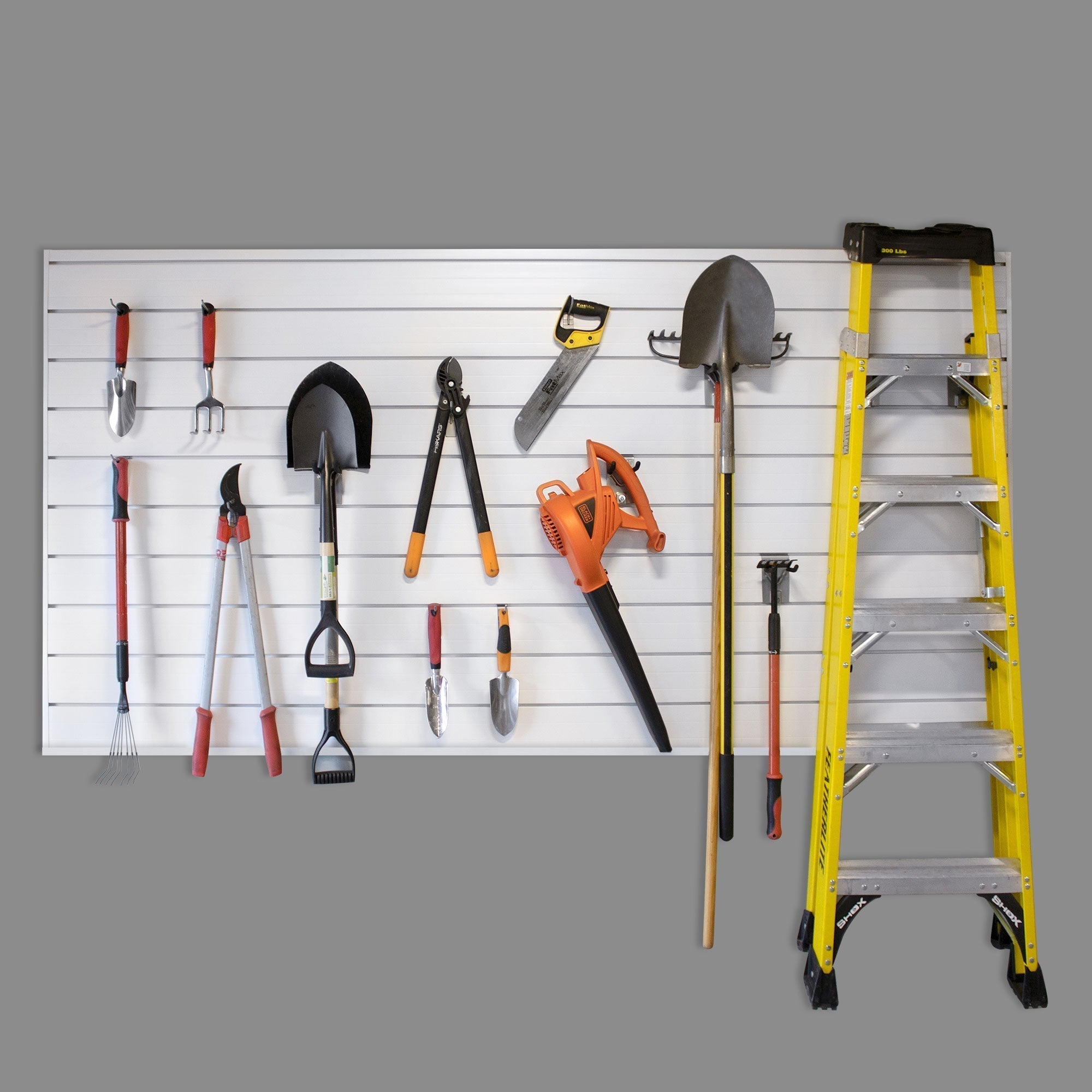 4 ft. x 8 ft. PROCORE PVC Slatwall – 4 Pack 128 sq ft