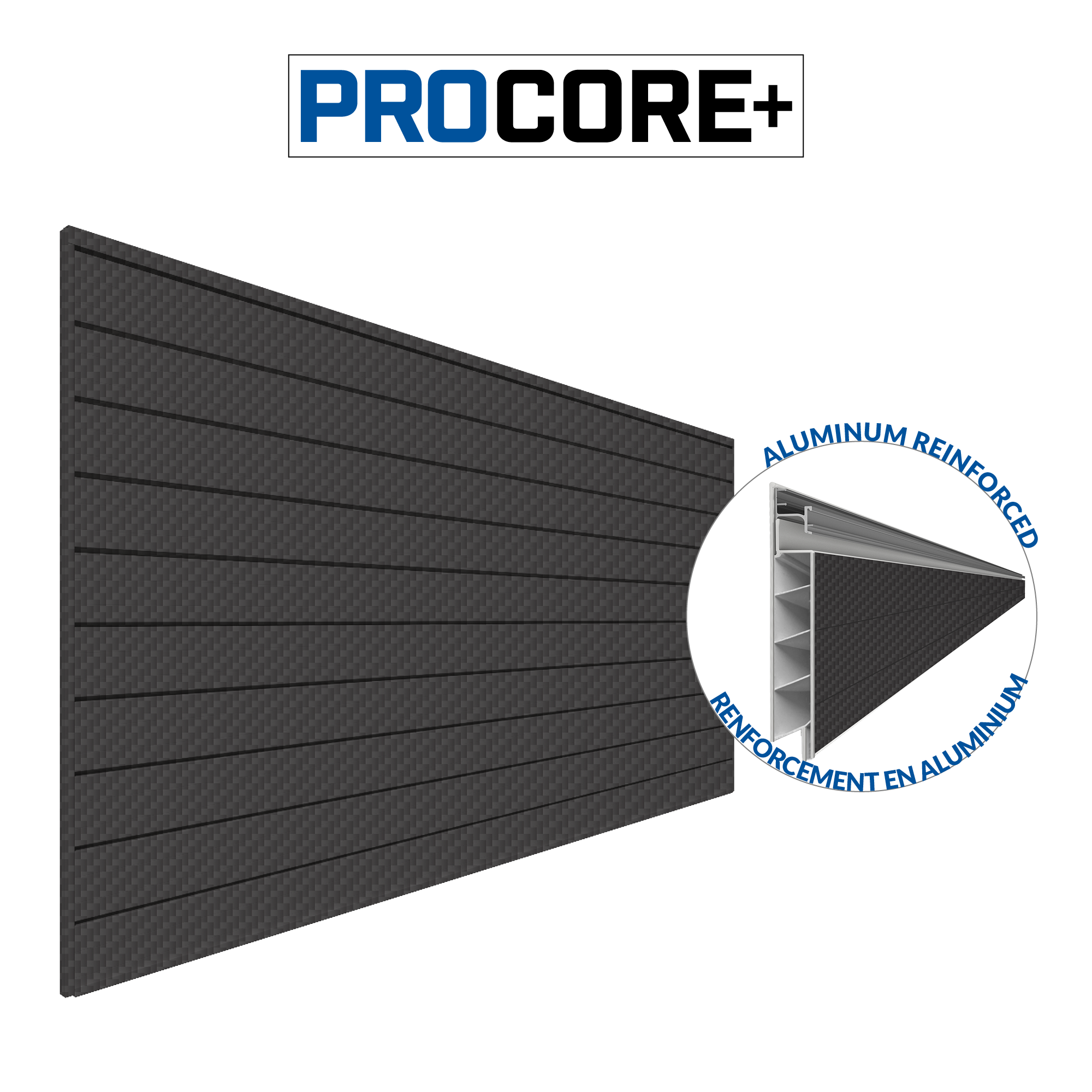 PROCORE PLUS Panneaux en PVC de 8 pi x 4 pi