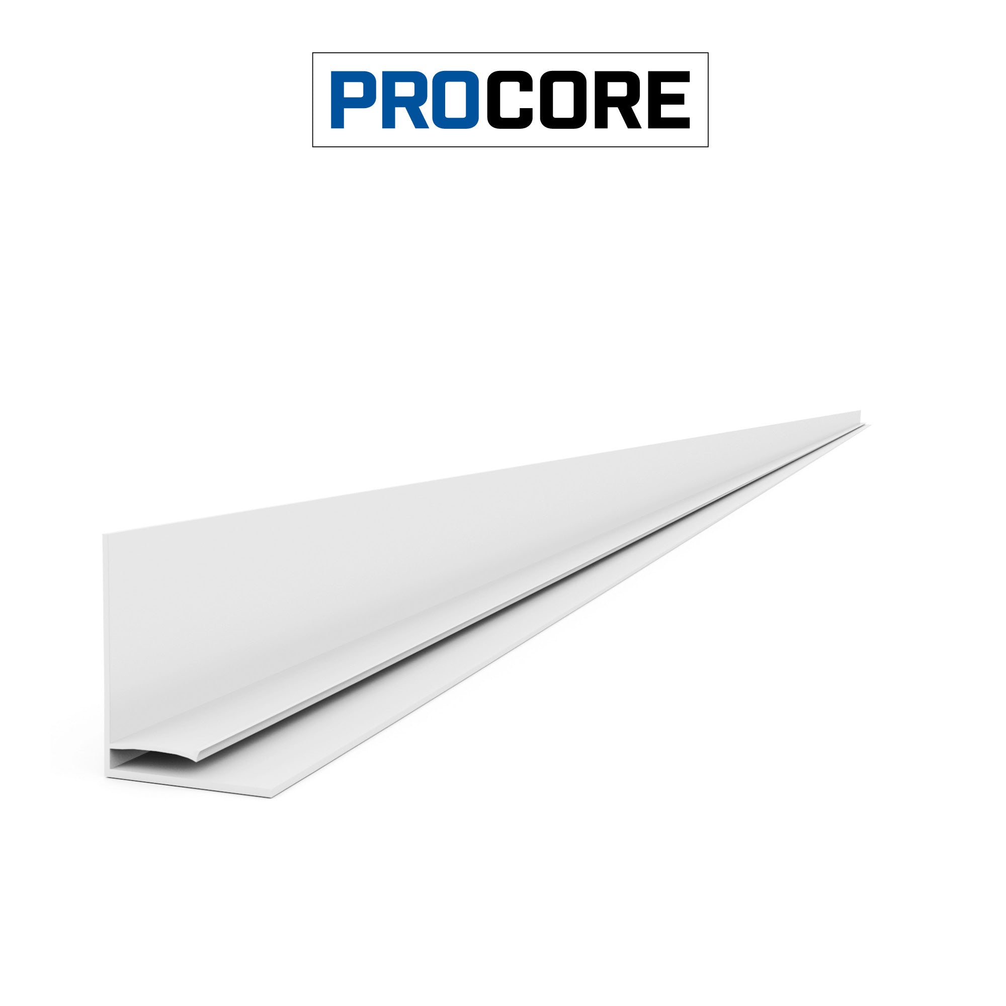 PROCORE – Ensemble de moulures supérieures en PVC de 8 pi