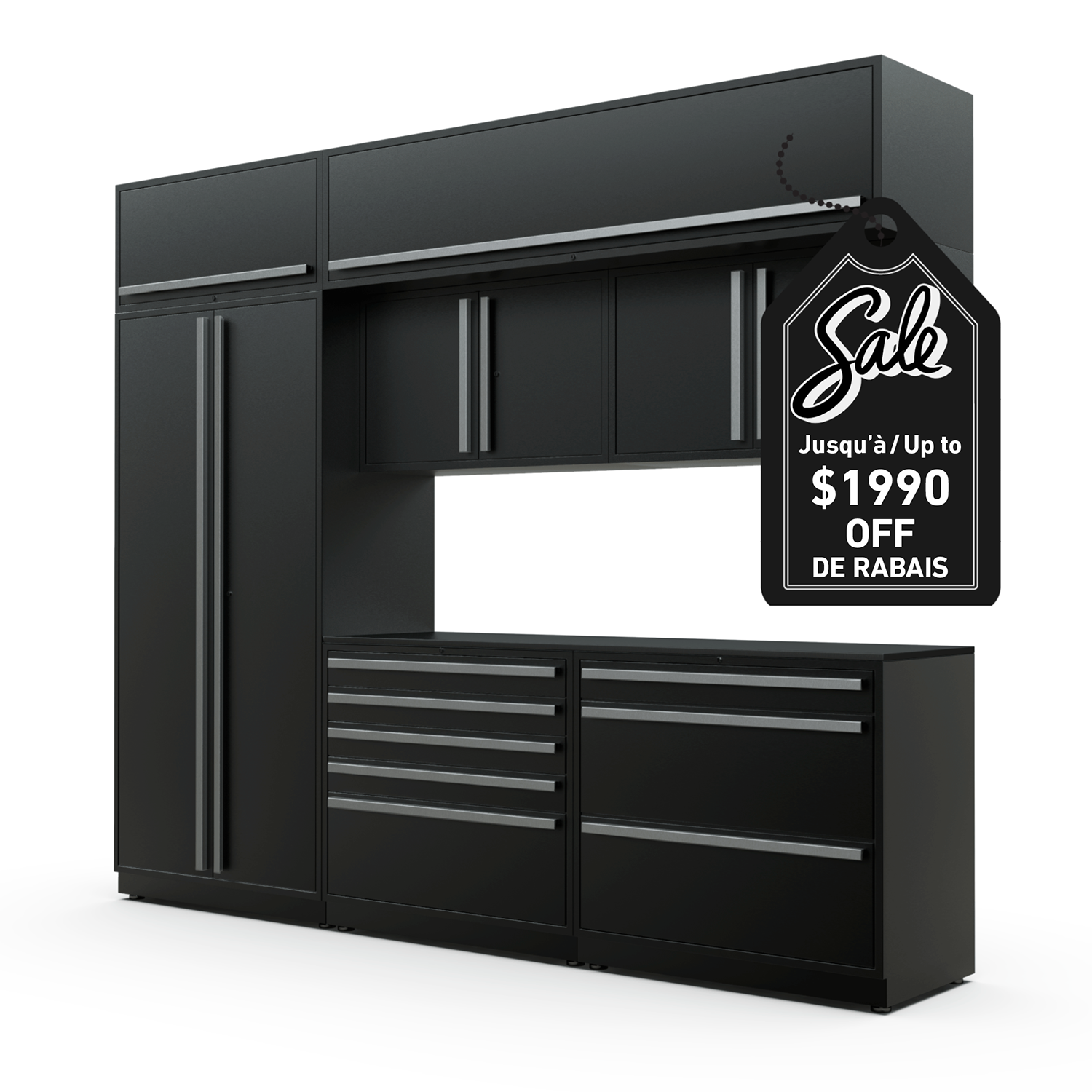 Fusion Plus — Ensemble de 10 pieds – COFFRE À OUTILS + Modules supérieurs