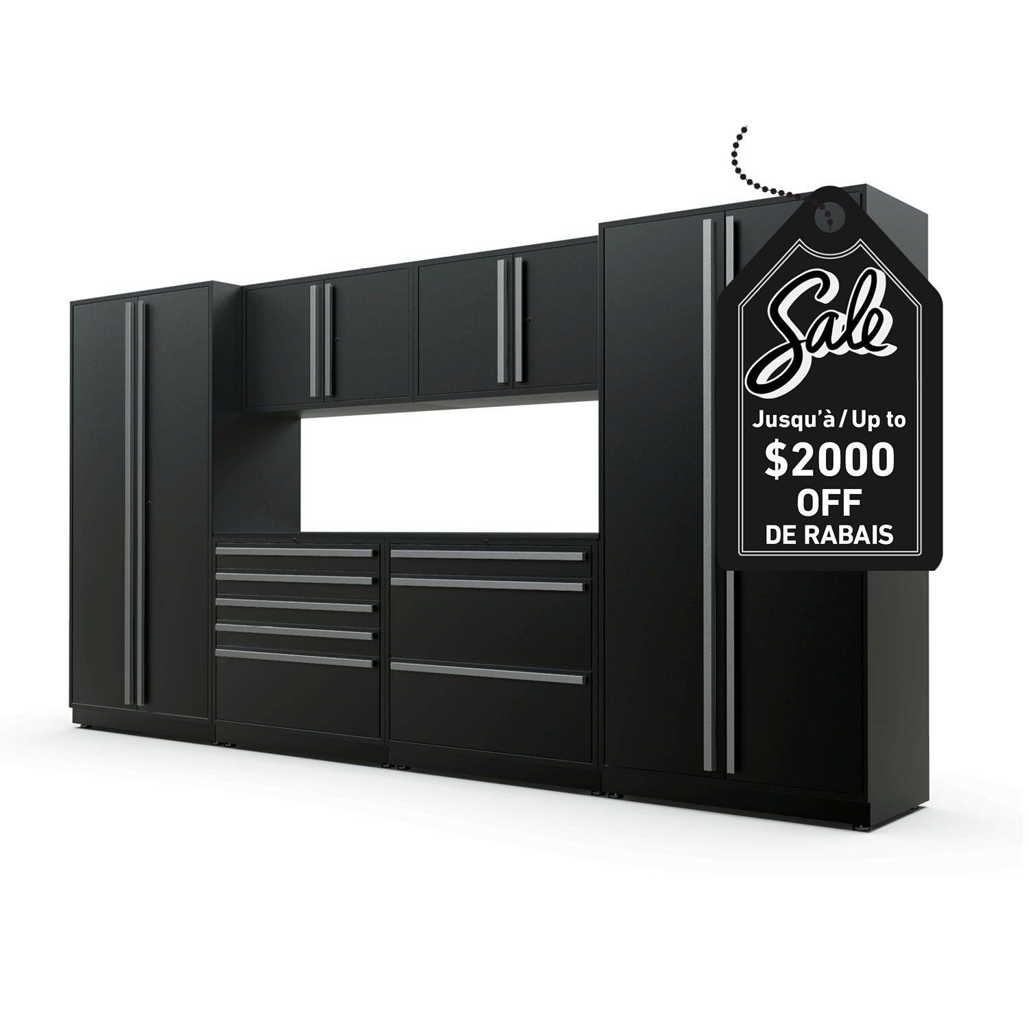 Fusion Plus – Ensemble de 13 pieds – Coffre à outils