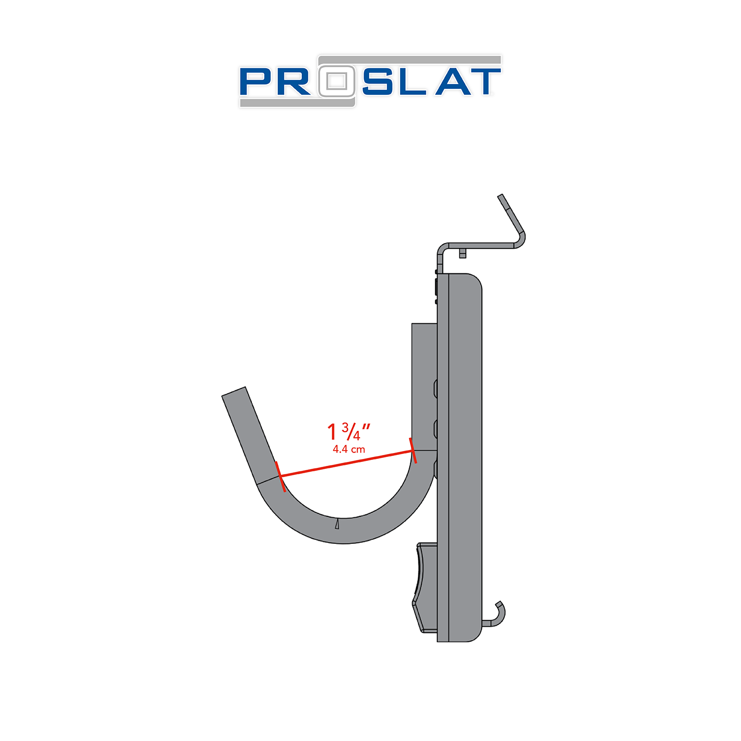 STEALTH Heavy Duty U Hook - 3 Pack