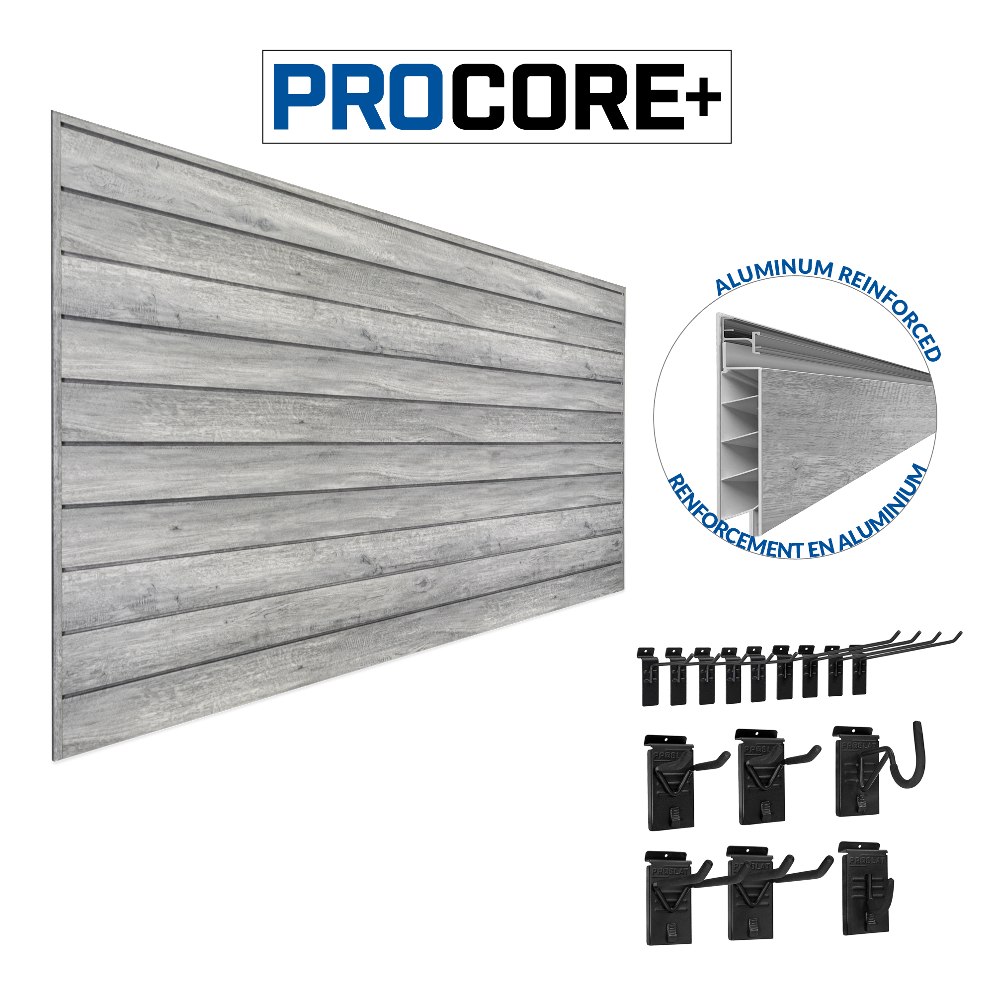 PROCORE Slatwall Basic Bundle – STEALTH