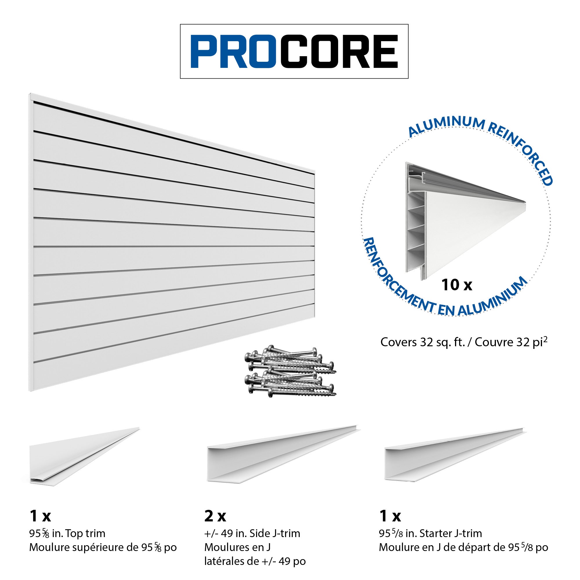 PROCORE Slatwall Sports Bundle