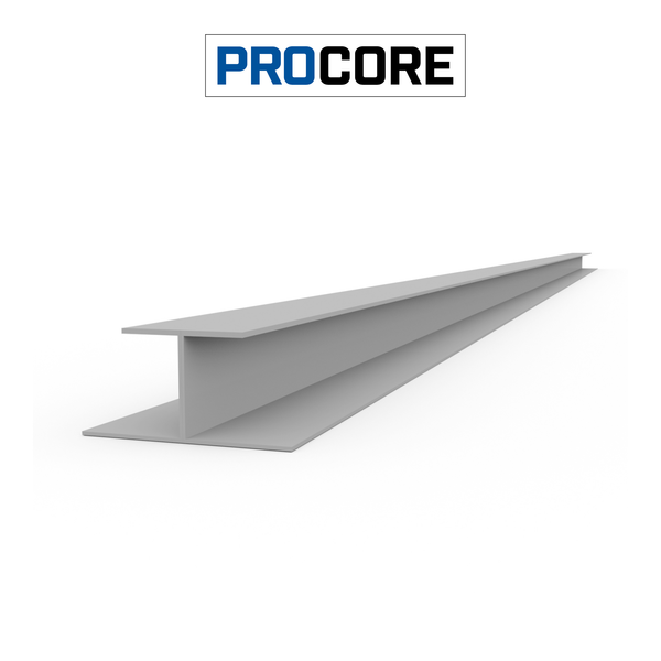 8 ft. PROCORE PVC H Trim Pack - Grey