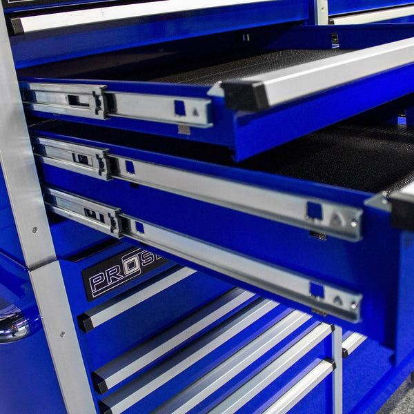 MCS 72.5 in. Rolling tool chest combo – Blue