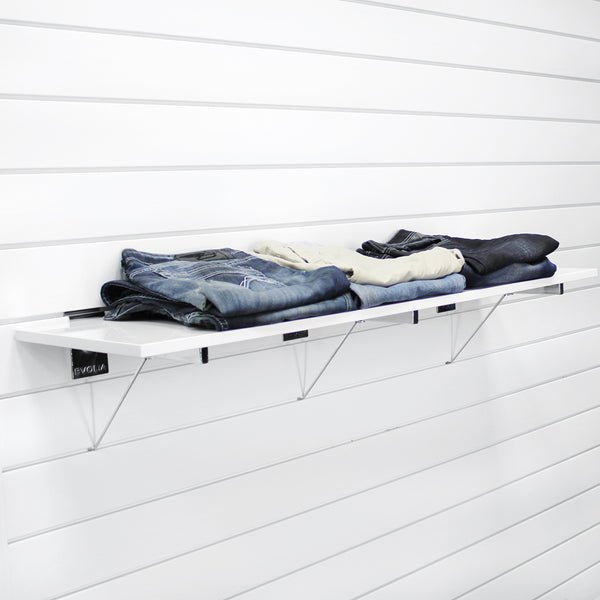 48 in. White Shelf