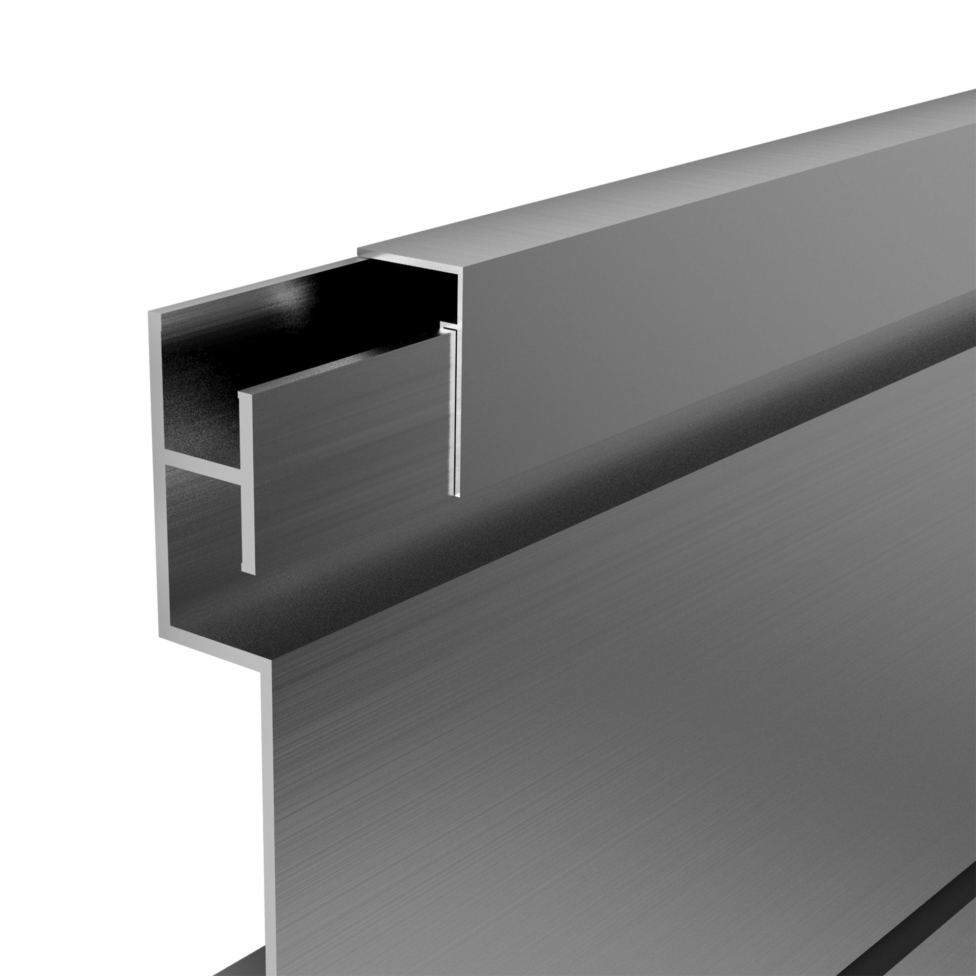 48 in. Aluminum L Trim