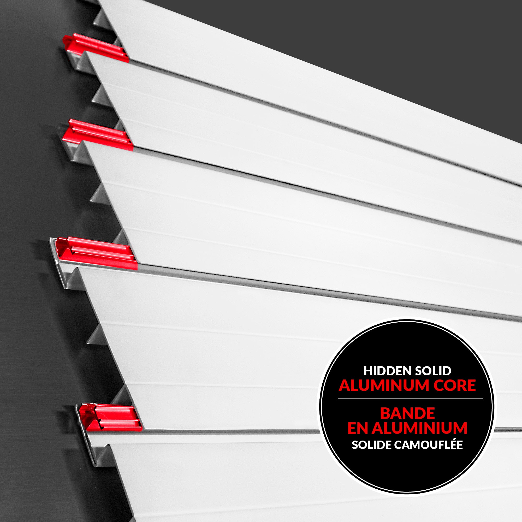 4 x 8 ft. PROCORE PVC Slatwall