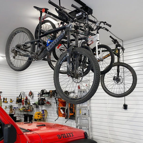 Garage Gator Compact 4 Bike Lift – 220 lb